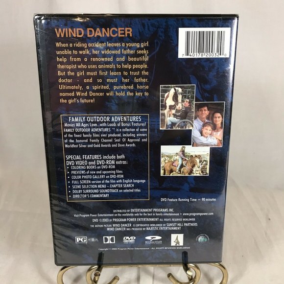 Wind Dancer DVD 2003 Full Screen Brian Keith Mel Harris Horse Therapy Movie NEW - Picture 2 of 6